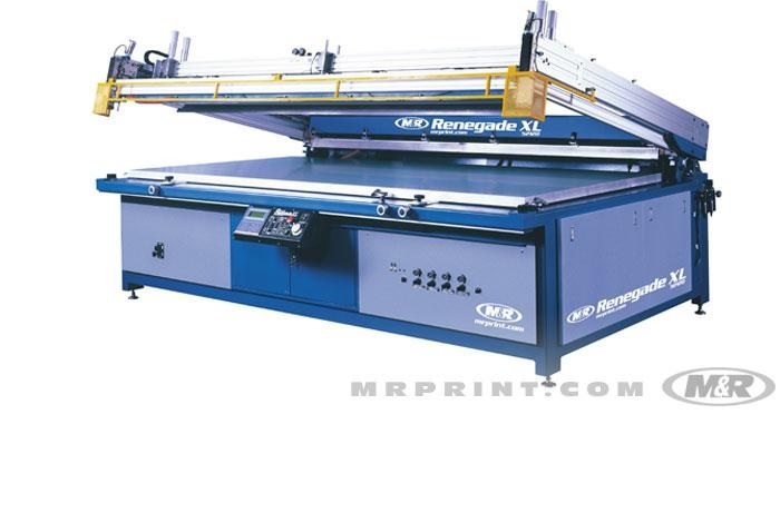 M&R RENEGADE XL FLATBED PRESS 52